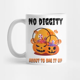 No diggity about to bag it up Mug